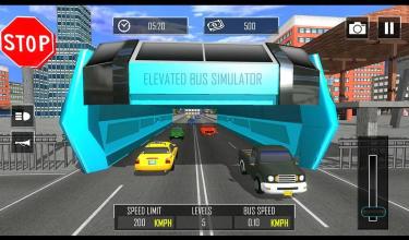 Elevated Coach Bus Driving Simulator 2017截图2