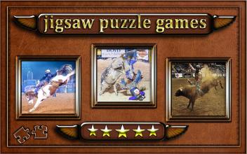 Rodeo jigsaw puzzle Game截图2