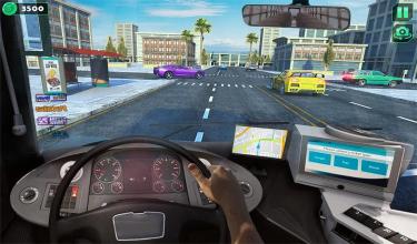 City Bus Simulator  Coach Driving Games截图3