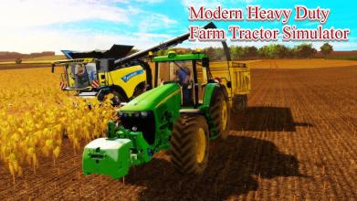 Modern Heavy Duty Tractor Farming Simulator 3D截图5