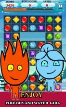 Fire Boy And Water Girl Hotboy and IceGirl puzzle截图1
