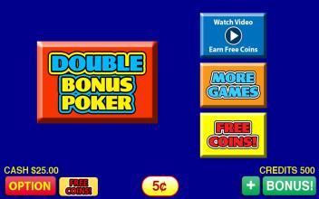 Double Bonus Poker截图1