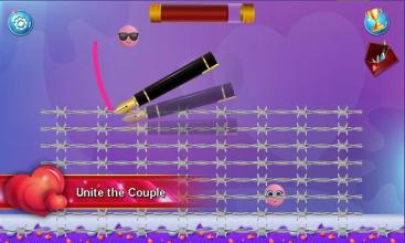 Happy Love Balls New Physics Line Game截图3