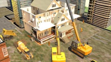 Excavator Real Simulator Future City Craft Build截图1