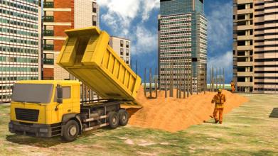 Excavator Real Simulator Future City Craft Build截图4