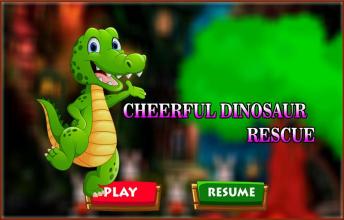 Best Escape Games 176 Cheerful Dinosaur Rescue截图2