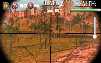 3D Wolf Sniper Shooting  Hunting Game 2017截图5