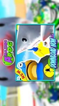 Amazing Frog Fight Shark  Game Adventure截图