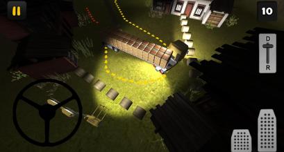 Farm Truck 3D Hay Transport at Night截图3