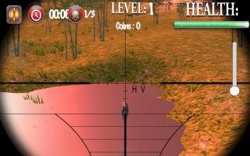 3D Wolf Sniper Shooting  Hunting Game 2017截图2