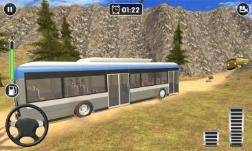 Bus Driving Highway  Mountain Bus Driver截图2