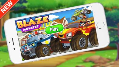 Blaze Monster Truck Race Game截图1