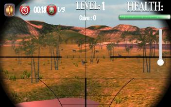 3D Wolf Sniper Shooting  Hunting Game 2017截图1