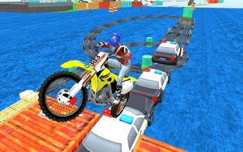 Impossible Moto Stunt Racer Offroad Challenge截图4