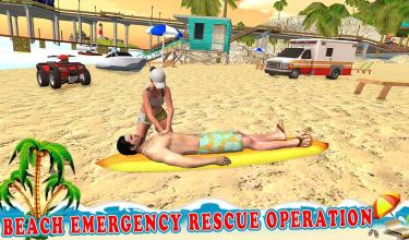 Beach Rescue Simulator  Rescue 911 Survival截图4