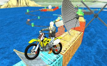 Impossible Moto Stunt Racer Offroad Challenge截图3