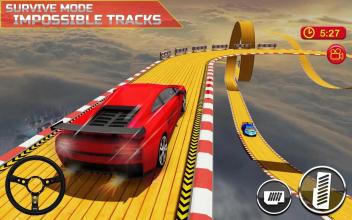 Car Driving & Racing On Crazy Sky Tracks截图2