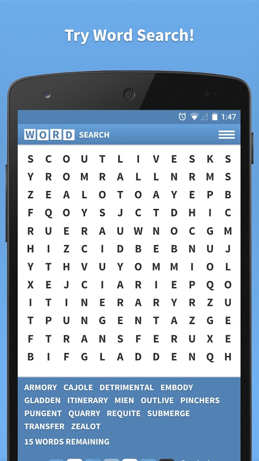 Word Search with mPOINTS截图1