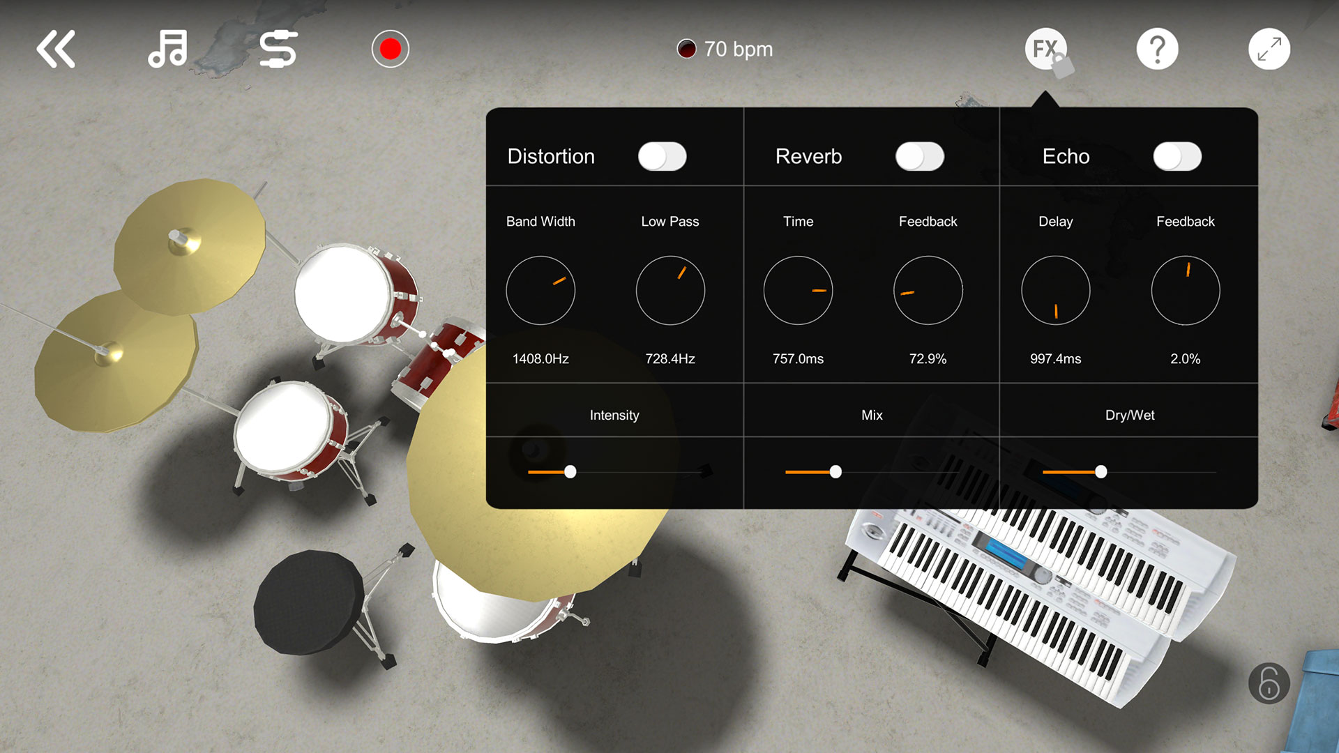 X 架子鼓 - 3D & AR截圖預(yù)覽