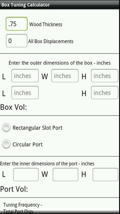 Box Tune Calculator截图5