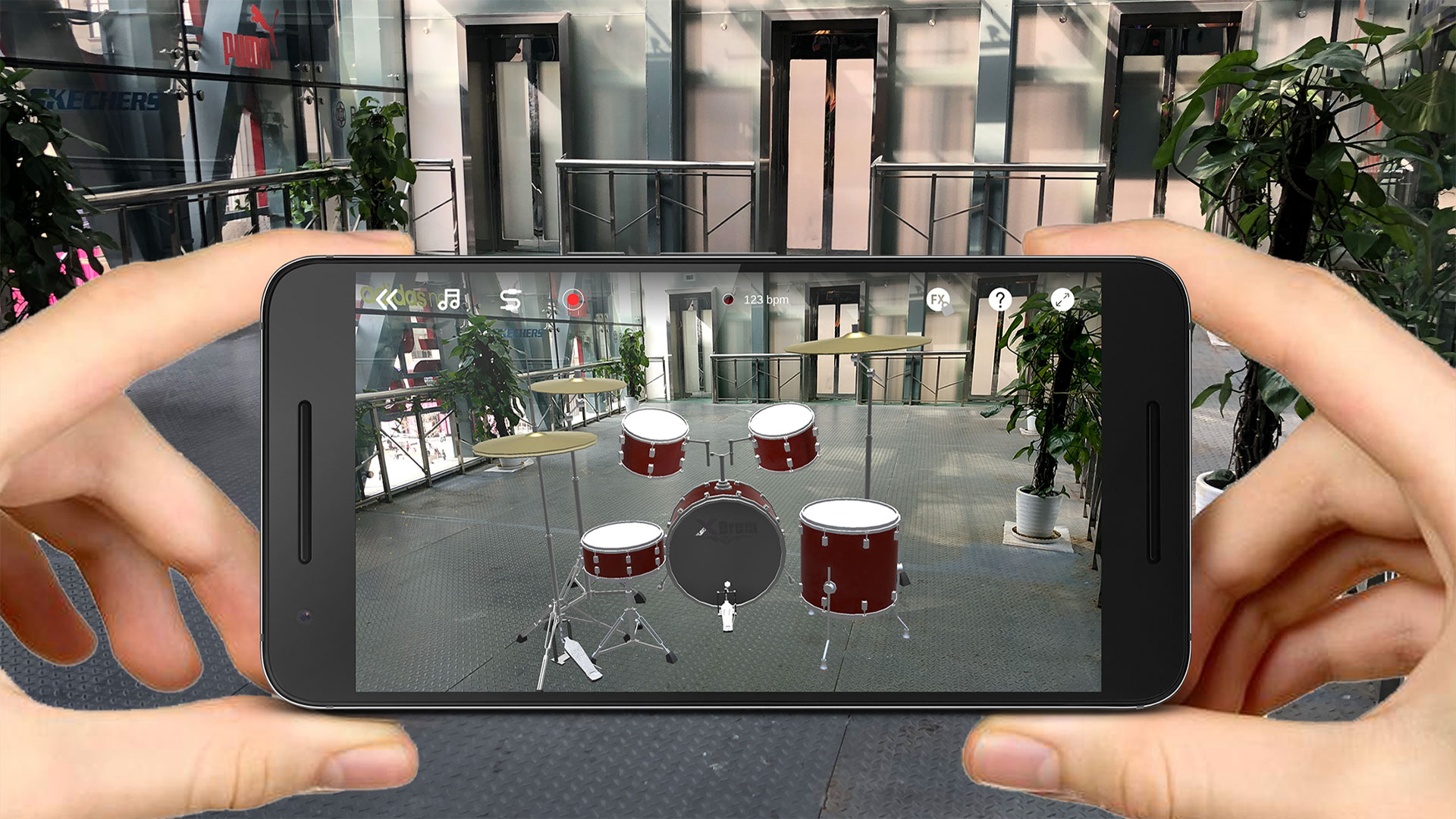 X 架子鼓 - 3D & AR截圖預(yù)覽