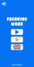 Freaking Word  Most Freaky Word Game截图2