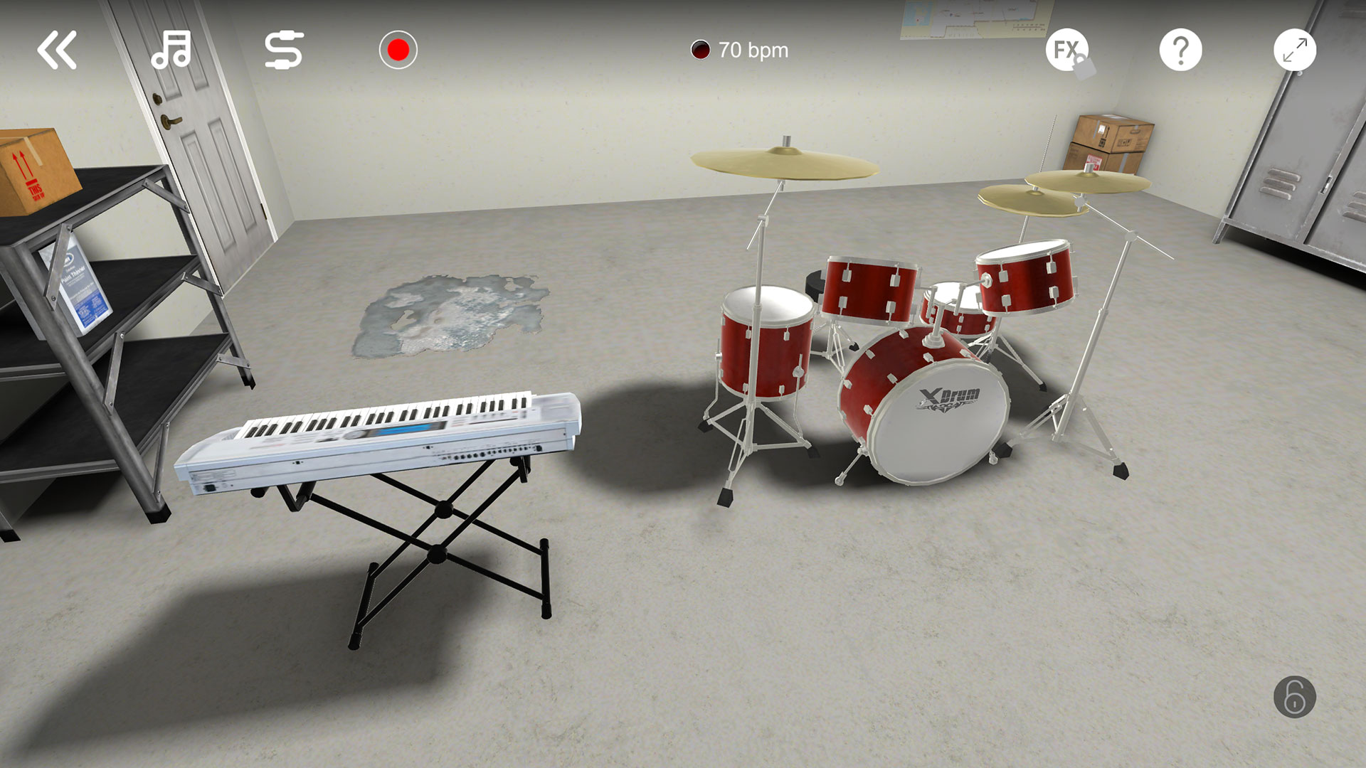 X 架子鼓 - 3D & AR截圖預(yù)覽