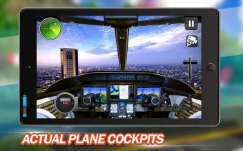 Airplane Real Flight Pilot Fly Simulator 3D 2019截图3