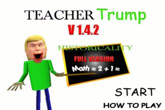 Math Game Basic Education of Trump in School截图1