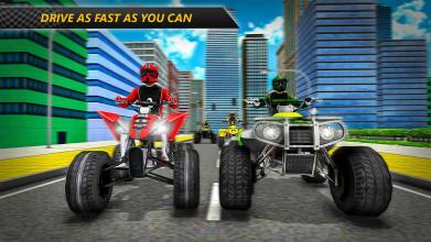 ATV Bike City Driving Sim 2019截图1