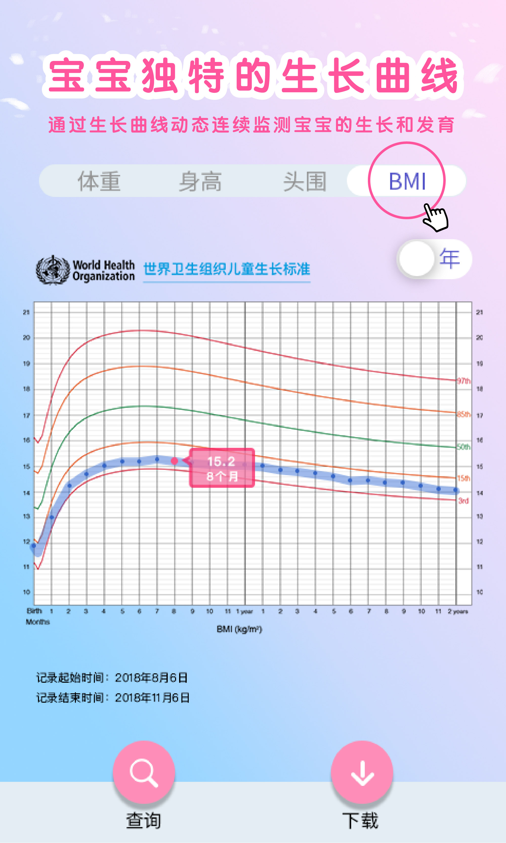 MY生长曲线v1.0截图4