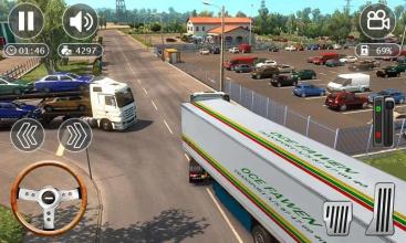 City Truck Game  Delivery Cargo Simulator截图2