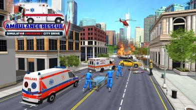 Emergency Rescue Ambulance Driving Simulator 2019截图3