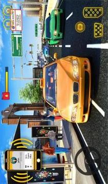 Yellow Cab American Taxi Driver 3D New Taxi Games截图