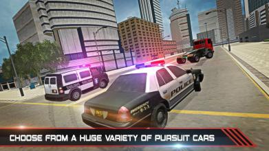 Police Car Stunts Game  Fast Pursuit Simulator 3D截图2