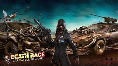 Death race killer car shooting game 2019截图1