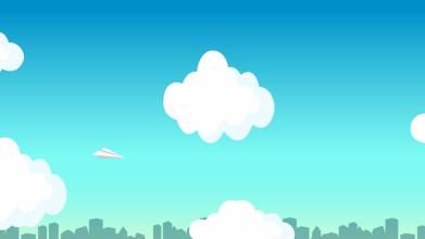 Paper Flight Crazy Paper Plane Sky Fantasy Games截图1