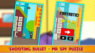 Shooting Bullet  Mr Spy Puzzle截图2