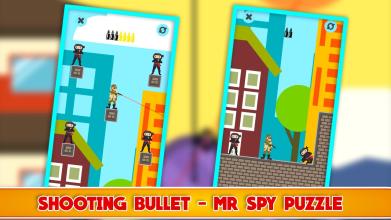 Shooting Bullet  Mr Spy Puzzle截图1