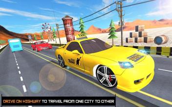 City Taxi Drive Parking Game 3D截图2