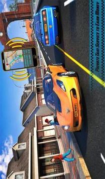 Yellow Cab American Taxi Driver 3D New Taxi Games截图