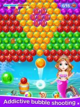 Mermaid Ocean Bubble Shooter截图5