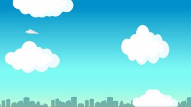 Paper Flight Crazy Paper Plane Sky Fantasy Games截图2