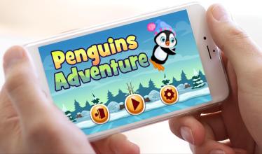 Super Boy Penguins Jump Escape Adventure截图4