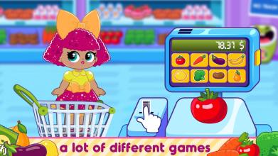 L Surprise Dolls Games Supermarket Shopping截图4