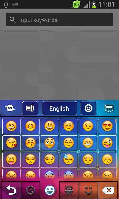 Keyboard for LG G Pro 2截图4