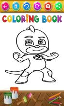 PJ The Hero Masks Coloring截图3