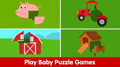 *Baby Farm Games  Fun Puzzles for Toddlers*截图5