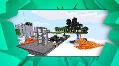 Craft 3D skyblock map quest island survival截图1