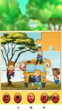 Kids Vehicle Jigsaw Puzzle截图1